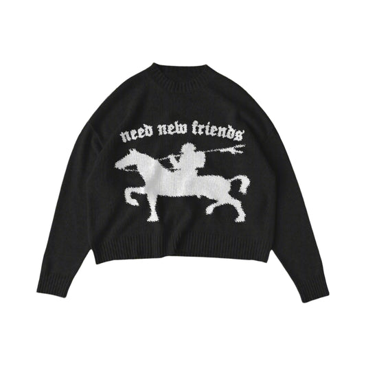 Need New Friends Sweater Knit